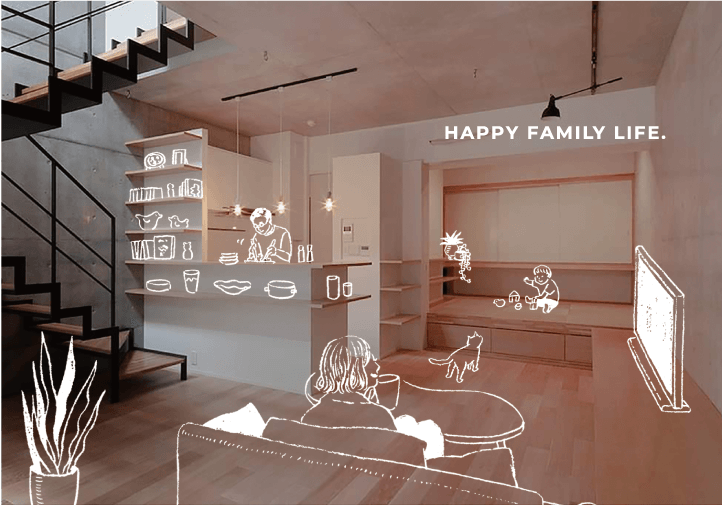 HAPPY FAMILLY LIFE.