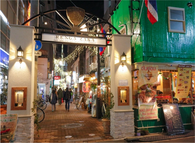 レンガ坂商店街