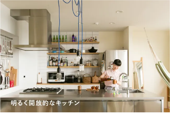 2ボウルの広々とした洗面台