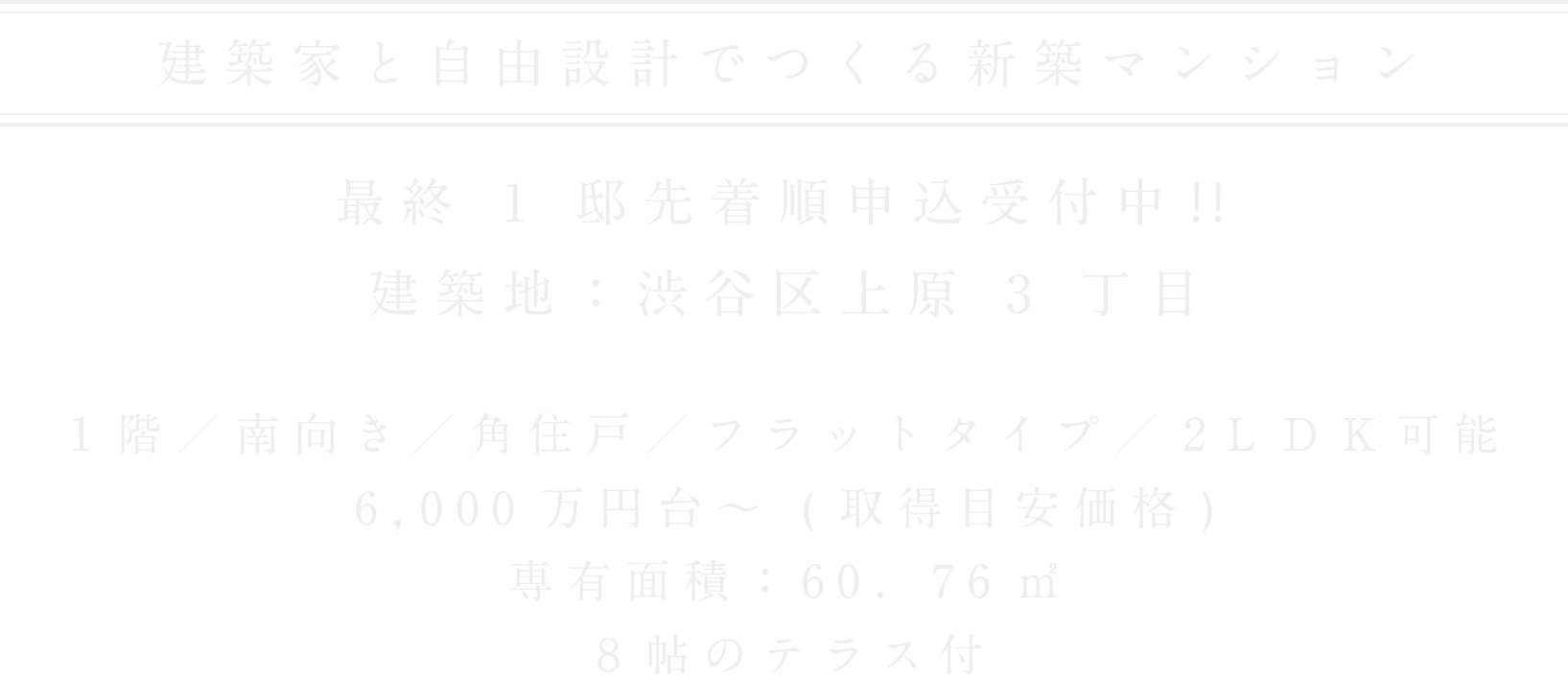 2019年1月〜説明会スタート予定